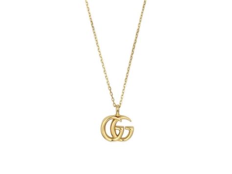 collana gucci oro gg|Collana GG Running in oro giallo 18kt con topazio in Oro .